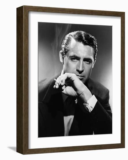 Cary Grant (b/w photo)-null-Framed Photo