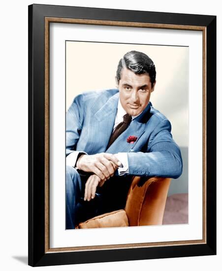 Cary Grant, ca. 1936-null-Framed Photo