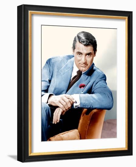 Cary Grant, ca. 1936-null-Framed Photo