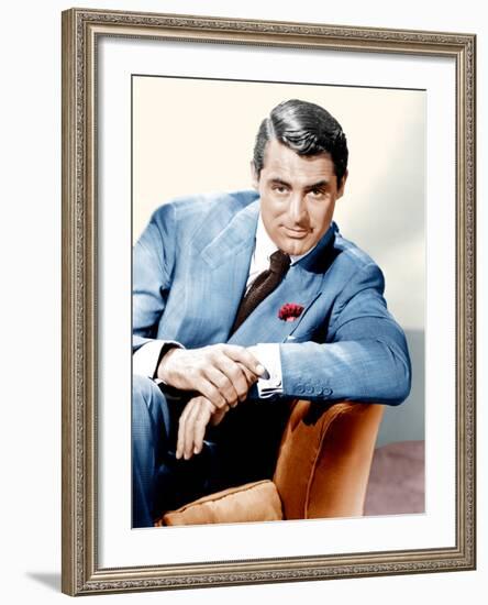 Cary Grant, ca. 1936-null-Framed Photo