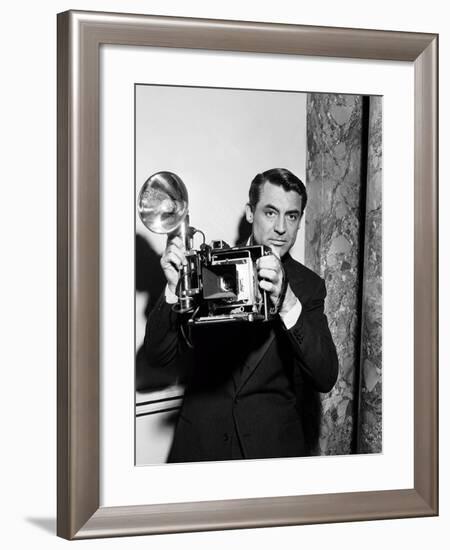 Cary Grant, Crisis, 1950-null-Framed Photographic Print