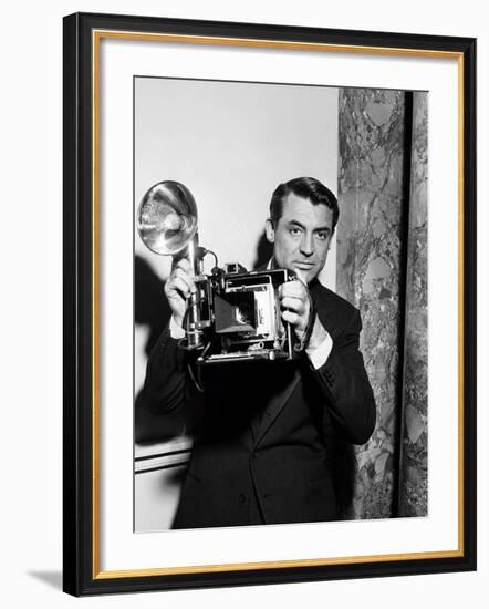 Cary Grant, Crisis, 1950-null-Framed Photographic Print