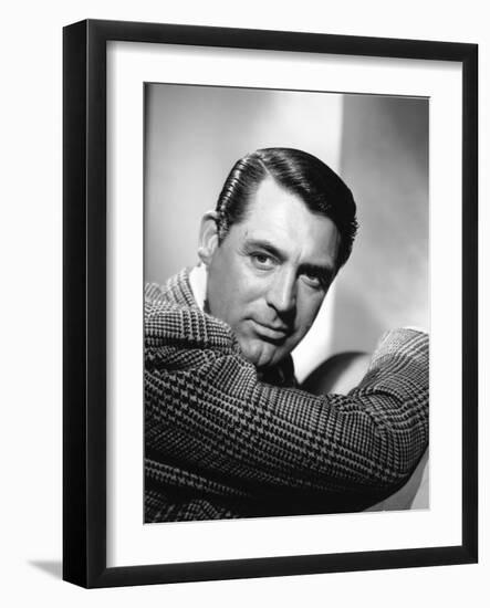 Cary Grant. "Notorious" 1946, Directed by Alfred Hitchcock-null-Framed Photographic Print