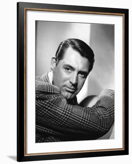 Cary Grant. "Notorious" 1946, Directed by Alfred Hitchcock-null-Framed Photographic Print