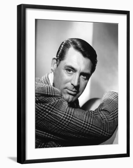 Cary Grant. "Notorious" 1946, Directed by Alfred Hitchcock-null-Framed Photographic Print