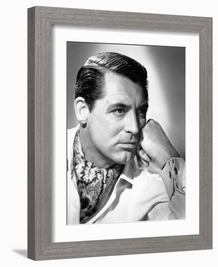 Cary Grant. "Notorious" 1946, Directed by Alfred Hitchcock-null-Framed Photographic Print