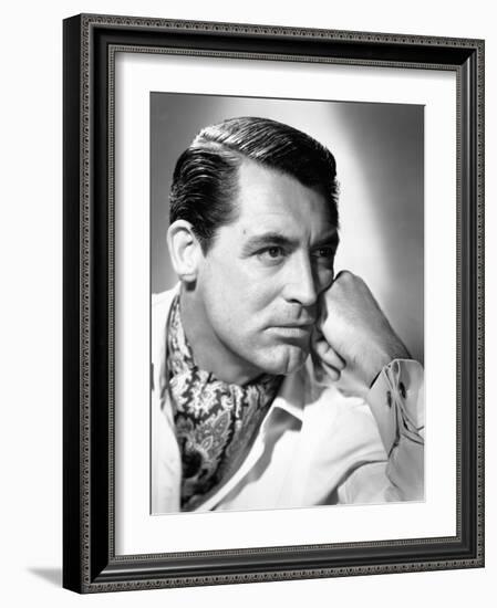 Cary Grant. "Notorious" 1946, Directed by Alfred Hitchcock-null-Framed Photographic Print