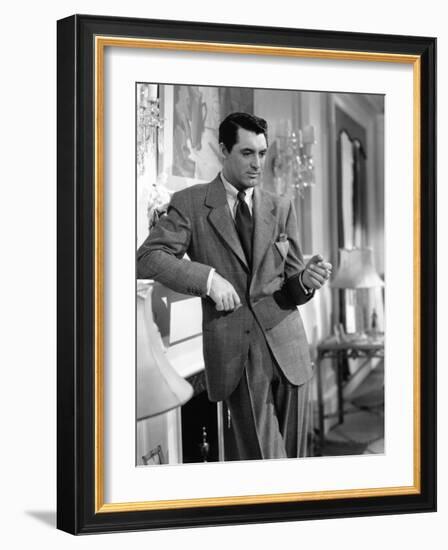 Cary Grant. "The Philadelphia Story" 1940, Directed by George Cukor-null-Framed Photographic Print