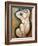 Caryatid-Amedeo Modigliani-Framed Art Print