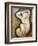 Caryatid-Amedeo Modigliani-Framed Art Print