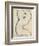 Caryatid-Amedeo Modigliani-Framed Giclee Print