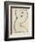 Caryatid-Amedeo Modigliani-Framed Giclee Print