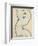 Caryatid-Amedeo Modigliani-Framed Giclee Print