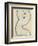 Caryatid-Amedeo Modigliani-Framed Giclee Print