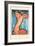 Caryatide-Amedeo Modigliani-Framed Art Print