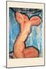 Caryatide-Amedeo Modigliani-Mounted Art Print