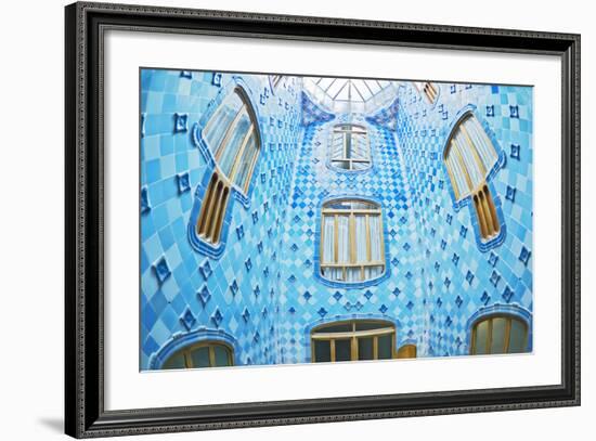 Casa Batllo, Barcelona, Catalonia, Spain-Marco Simoni-Framed Photographic Print