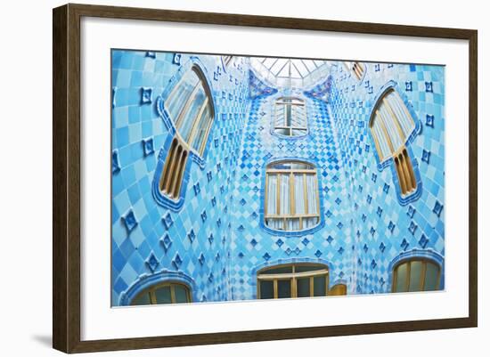 Casa Batllo, Barcelona, Catalonia, Spain-Marco Simoni-Framed Photographic Print