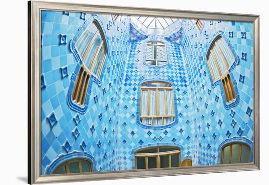 Casa Batllo, Barcelona, Catalonia, Spain-Marco Simoni-Framed Photographic Print