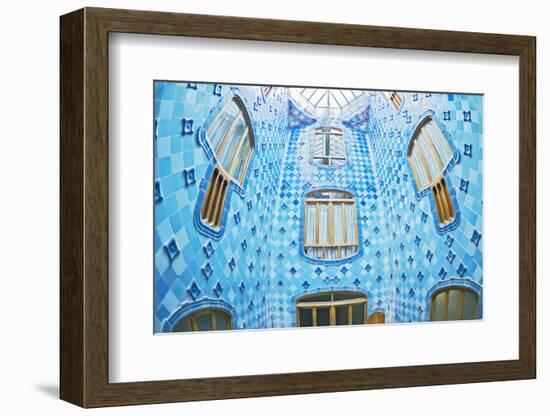 Casa Batllo, Barcelona, Catalonia, Spain-Marco Simoni-Framed Photographic Print