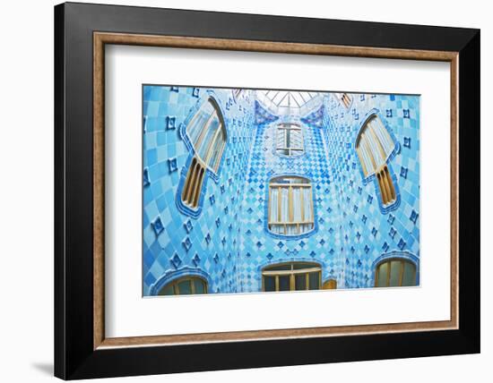 Casa Batllo, Barcelona, Catalonia, Spain-Marco Simoni-Framed Photographic Print