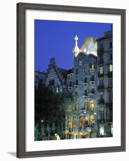 Casa Batllo, Barcelona, Spain-Gavin Hellier-Framed Photographic Print