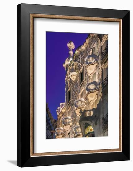 Casa Batllo, UNESCO World Heritage Site, Barcelona, Catalonia, Spain, Europe-Angelo Cavalli-Framed Photographic Print