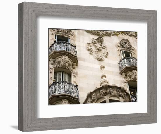 Casa Comalat By Salvador Valeri, Barcelona, Catalonia, Spain, Europe-Richard Cummins-Framed Photographic Print