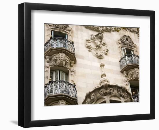 Casa Comalat By Salvador Valeri, Barcelona, Catalonia, Spain, Europe-Richard Cummins-Framed Photographic Print