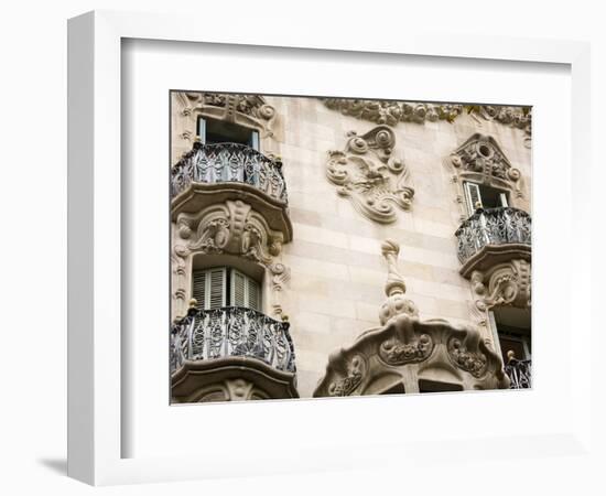 Casa Comalat By Salvador Valeri, Barcelona, Catalonia, Spain, Europe-Richard Cummins-Framed Photographic Print