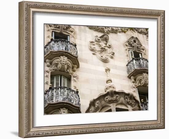 Casa Comalat By Salvador Valeri, Barcelona, Catalonia, Spain, Europe-Richard Cummins-Framed Photographic Print