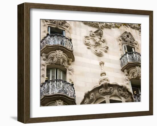 Casa Comalat By Salvador Valeri, Barcelona, Catalonia, Spain, Europe-Richard Cummins-Framed Photographic Print