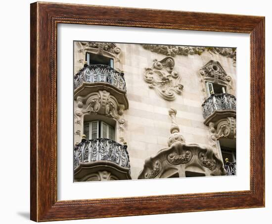 Casa Comalat By Salvador Valeri, Barcelona, Catalonia, Spain, Europe-Richard Cummins-Framed Photographic Print