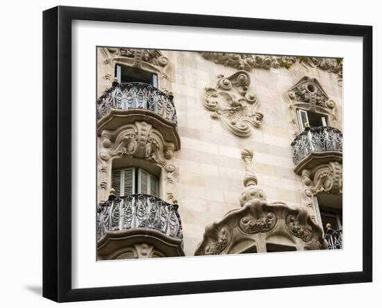 Casa Comalat By Salvador Valeri, Barcelona, Catalonia, Spain, Europe-Richard Cummins-Framed Photographic Print