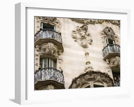 Casa Comalat By Salvador Valeri, Barcelona, Catalonia, Spain, Europe-Richard Cummins-Framed Photographic Print