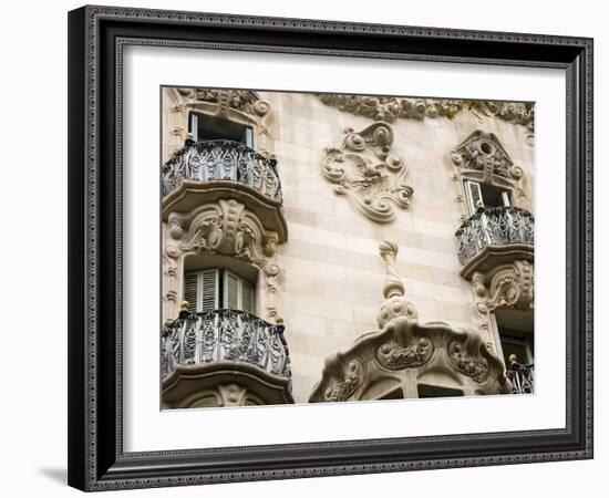 Casa Comalat By Salvador Valeri, Barcelona, Catalonia, Spain, Europe-Richard Cummins-Framed Photographic Print