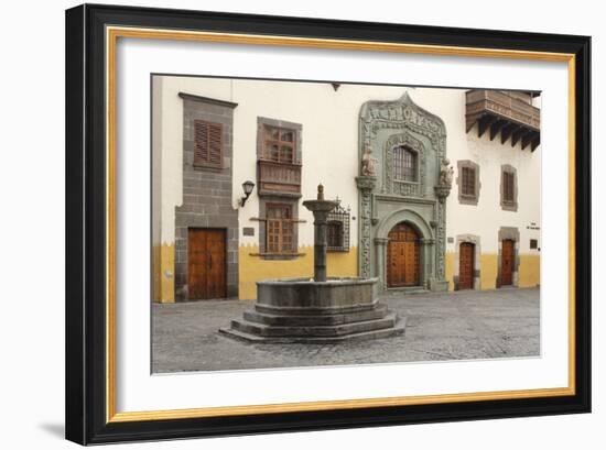 Casa De Colon, Las Palmas, Gran Canaria, Canary Islands, Spain-Peter Thompson-Framed Photographic Print