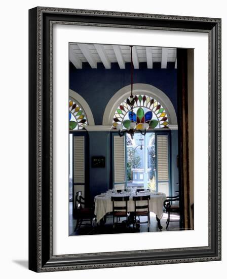 Casa De Diego Velazquez, Oldest House in Cuba, Santiago De Cuba, Cuba, West Indies, Central America-R H Productions-Framed Photographic Print