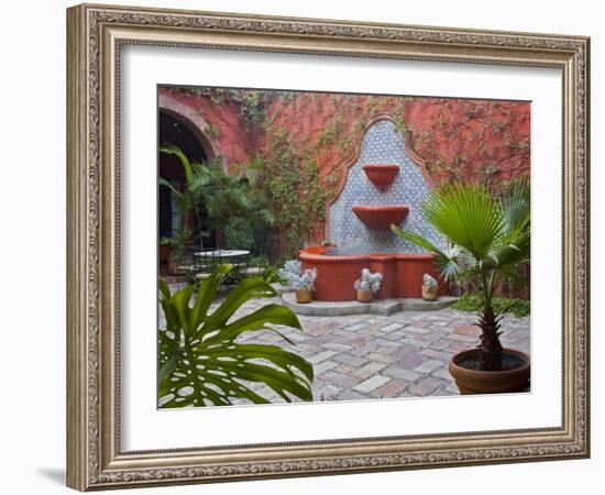 Casa De La Cuesta, San Miguel, Guanajuato State, Mexico-Julie Eggers-Framed Photographic Print