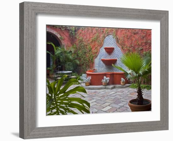 Casa De La Cuesta, San Miguel, Guanajuato State, Mexico-Julie Eggers-Framed Photographic Print