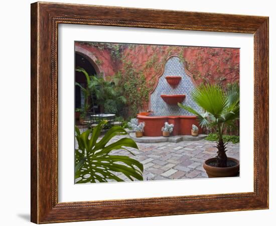 Casa De La Cuesta, San Miguel, Guanajuato State, Mexico-Julie Eggers-Framed Photographic Print