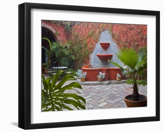 Casa De La Cuesta, San Miguel, Guanajuato State, Mexico-Julie Eggers-Framed Photographic Print