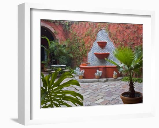 Casa De La Cuesta, San Miguel, Guanajuato State, Mexico-Julie Eggers-Framed Photographic Print