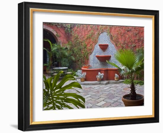 Casa De La Cuesta, San Miguel, Guanajuato State, Mexico-Julie Eggers-Framed Photographic Print