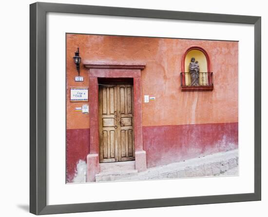 Casa De La Cuesta, San Miguel, Guanajuato State, Mexico-Julie Eggers-Framed Photographic Print