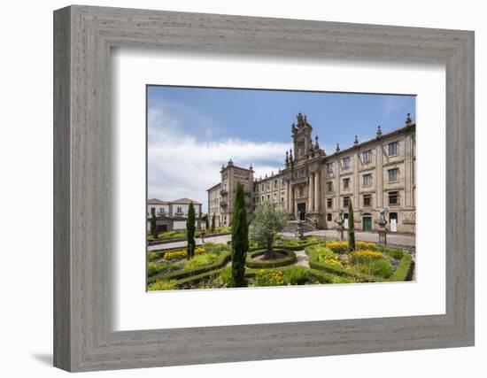 Casa De La Inmaculada, Santiago de Compostela, A Coruna, Galicia, Spain, Europe-Michael Snell-Framed Photographic Print