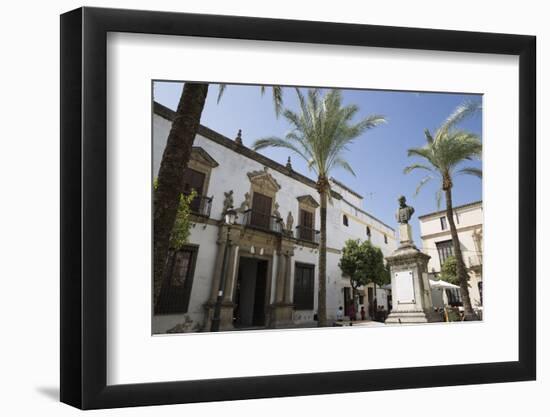 Casa de la Riva Domecq, Rafael Rivero Square, Jerez de la Frontera, Cadiz province, Andalucia, Spai-Stuart Black-Framed Photographic Print