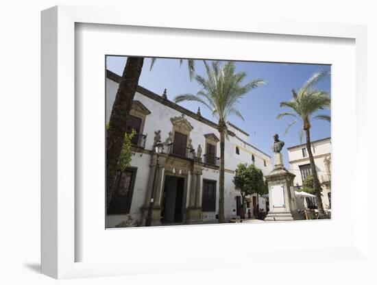Casa de la Riva Domecq, Rafael Rivero Square, Jerez de la Frontera, Cadiz province, Andalucia, Spai-Stuart Black-Framed Photographic Print