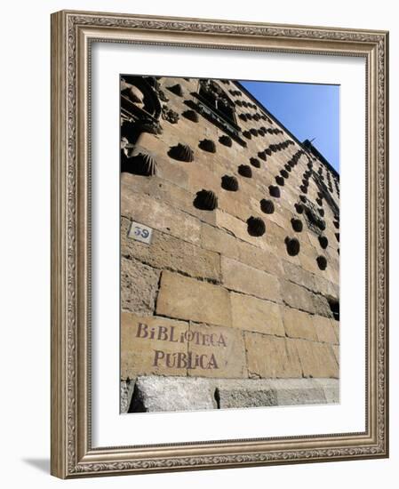 Casa De Las Conchas (House of Shells), Salamanca, Spain-R H Productions-Framed Photographic Print