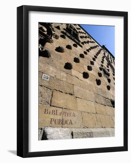 Casa De Las Conchas (House of Shells), Salamanca, Spain-R H Productions-Framed Photographic Print